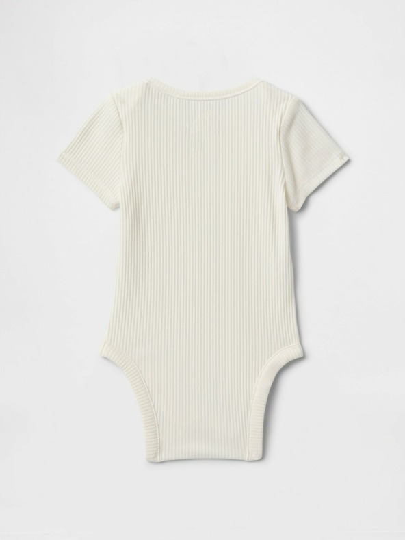 GAP Бебешко боди с лого Gap