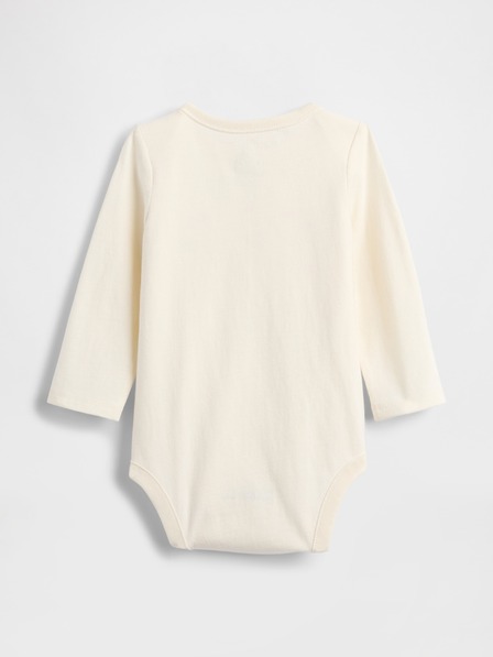 GAP Бебешко боди с лого Gap