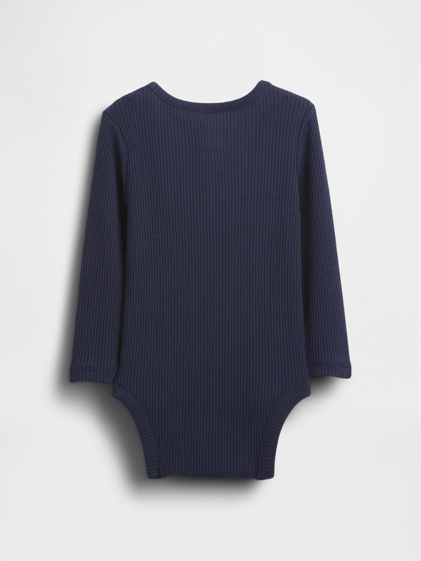 GAP Бебешко боди с лого Gap