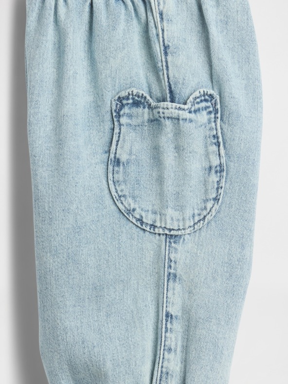 GAP Бебешки дънки Bear Pocket Joggers Унисекс GAP