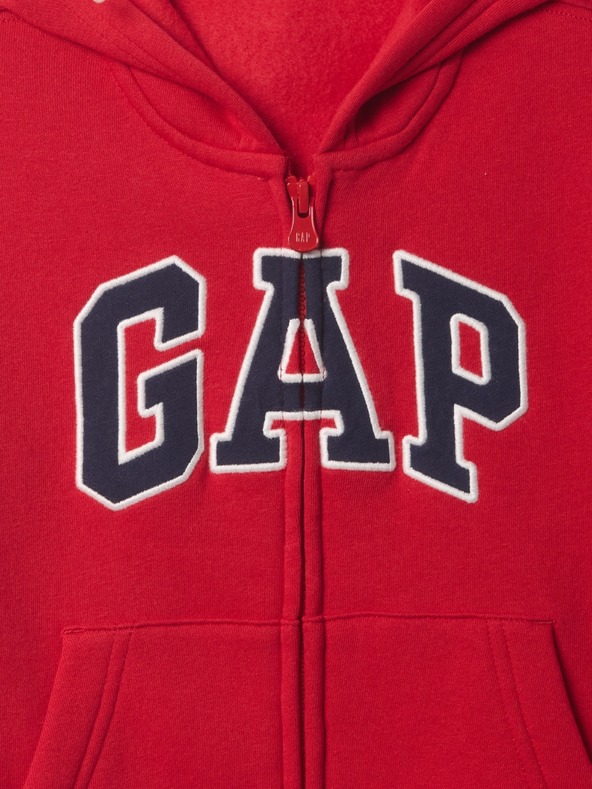 GAP Бебешки суитшърт с логото на GAP
