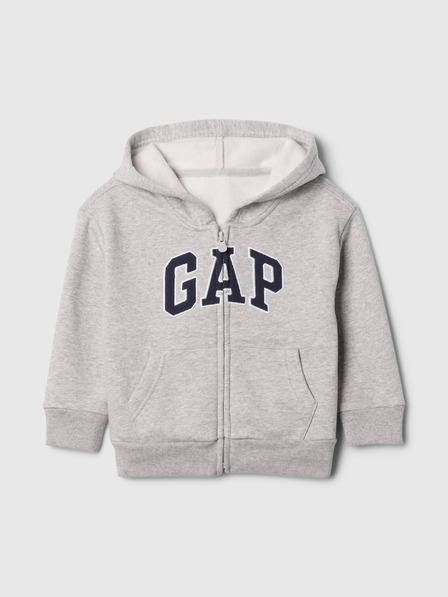 GAP Бебешки суитшърт с логото на GAP