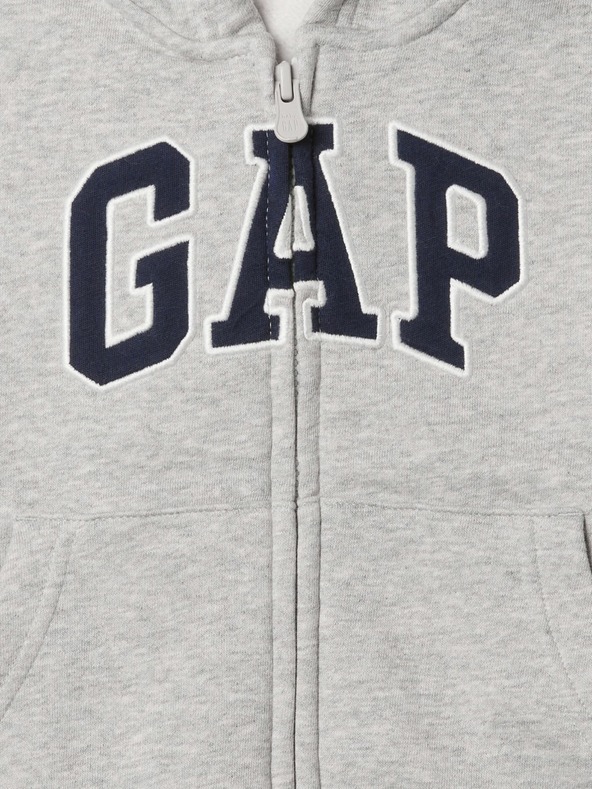 GAP Бебешки суитшърт с логото на GAP