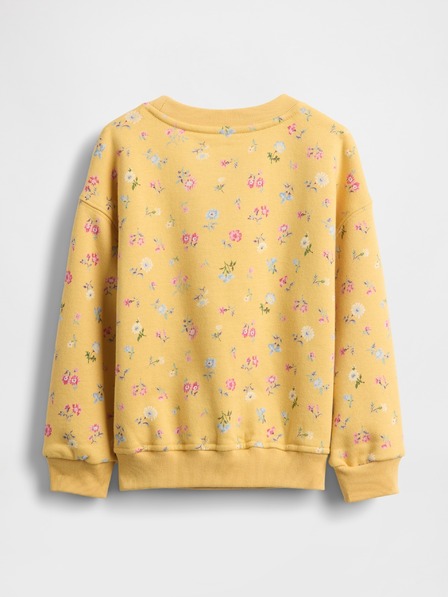 GAP Бебешки суитшърт с лого VintageSoft GAP