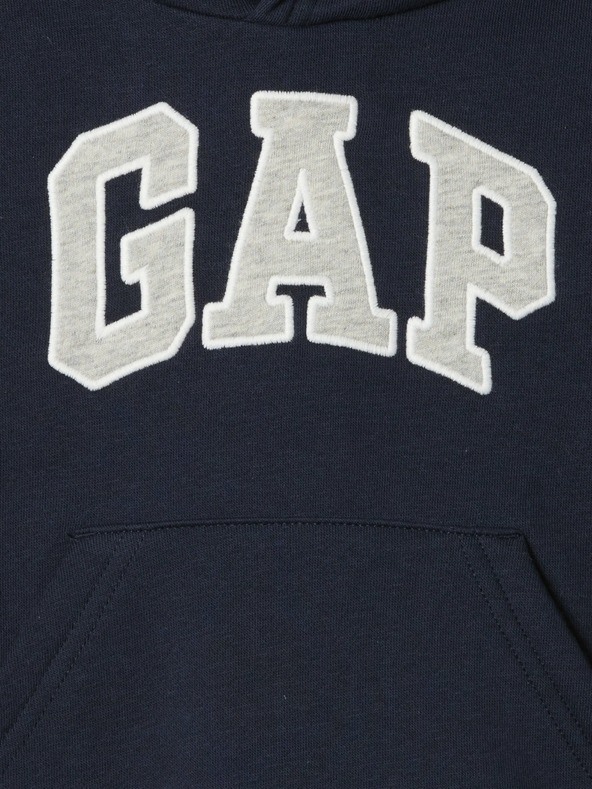 GAP Бебешки суитшърт с логото на GAP