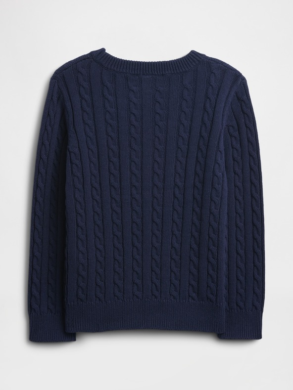 GAP Бебешки плетен пуловер Brannan Bear GAP