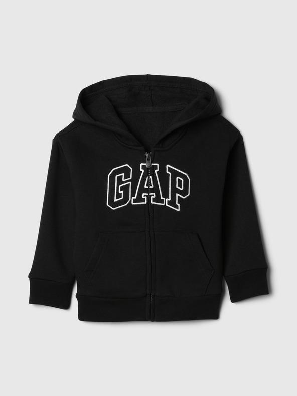 GAP Бебешки суитшърт с логото на GAP