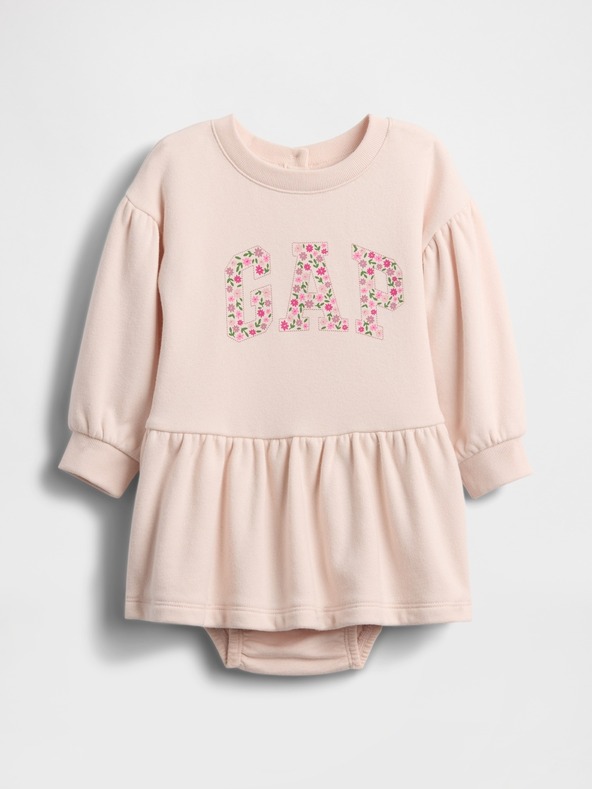 GAP Бебешка суитшъртова рокля Gap & Disney GAP