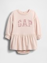GAP Бебешка суитшъртова рокля Gap & Disney GAP