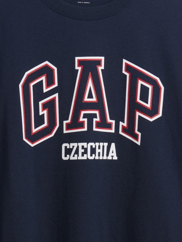 GAP Тениска Everyday Soft Czechia GAP