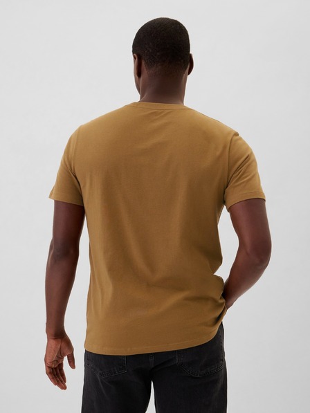 GAP Памучна тениска с логото на Gap