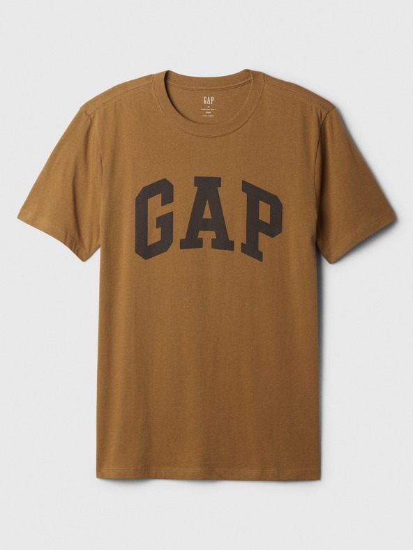GAP Памучна тениска с логото на Gap
