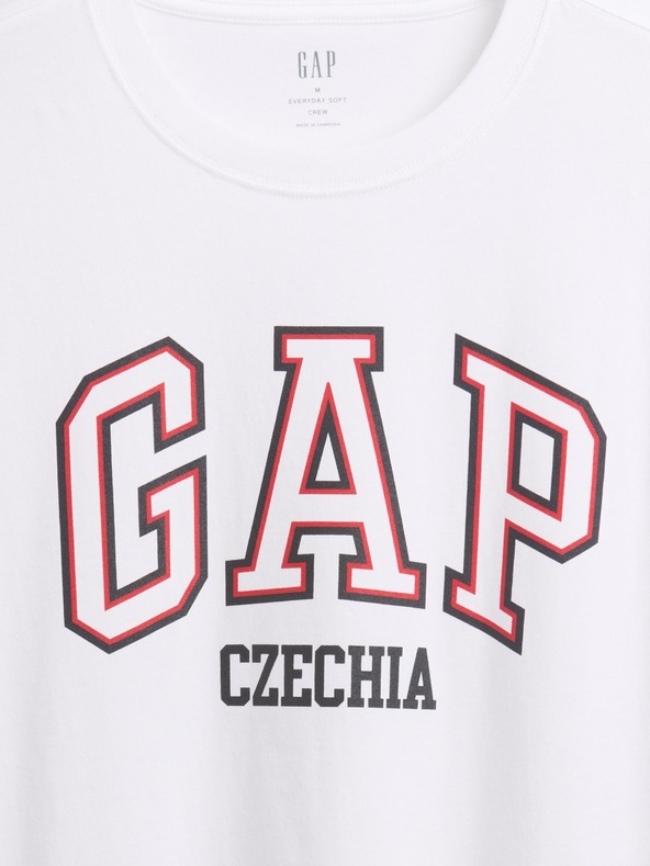GAP Тениска Everyday Soft Czechia GAP