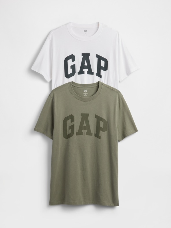 GAP Тениска с лого Everyday Soft, 2 бр. GAP