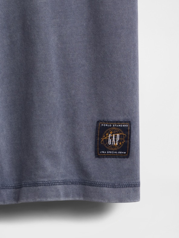 GAP Crop тениска Heavyweight GAP