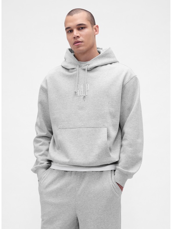 GAP Oversize суитшърт с лого Heavyweight GAP