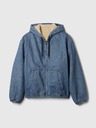 GAP Джинсов oversize sherpa суитшърт GAP