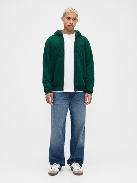 GAP Затоплена блуза с лого GAP