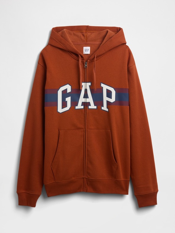 GAP Суитшърт с лого на цип GAP