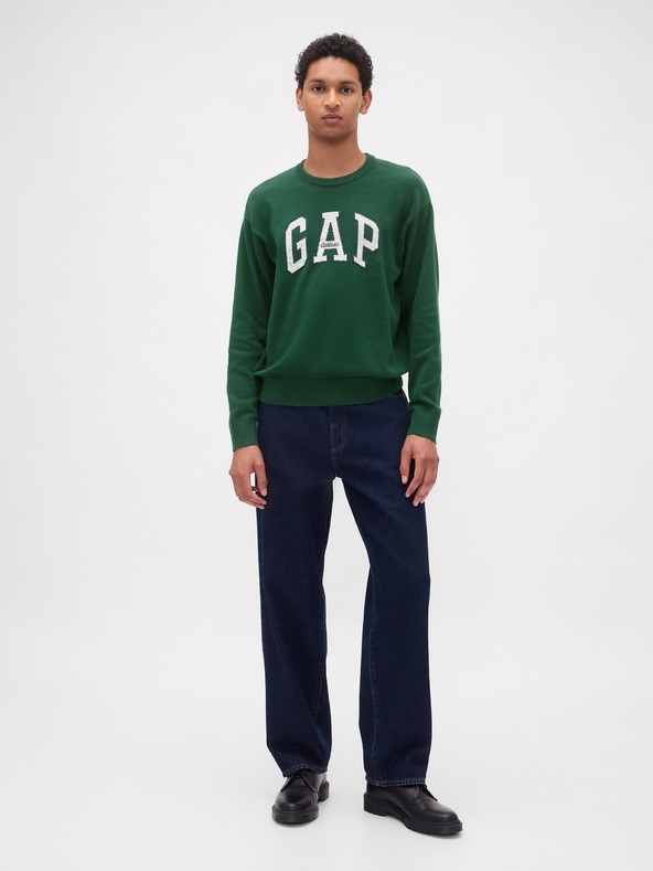 GAP Пуловер с логото на GAP