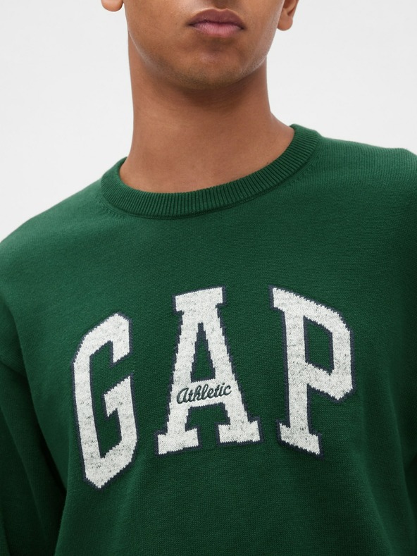 GAP Пуловер с логото на GAP
