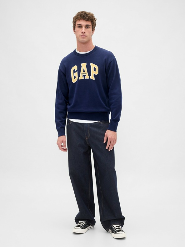 GAP Пуловер с логото на GAP