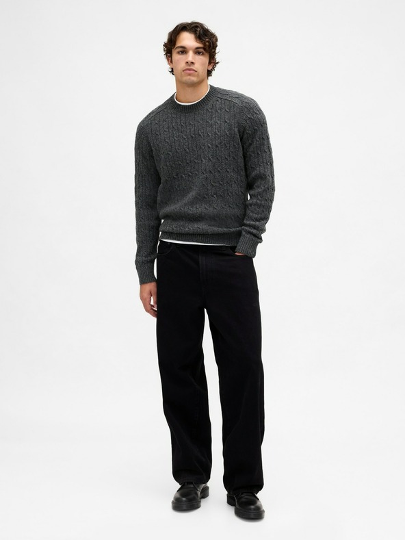 GAP Плетен пуловер от мерино вълна GAP