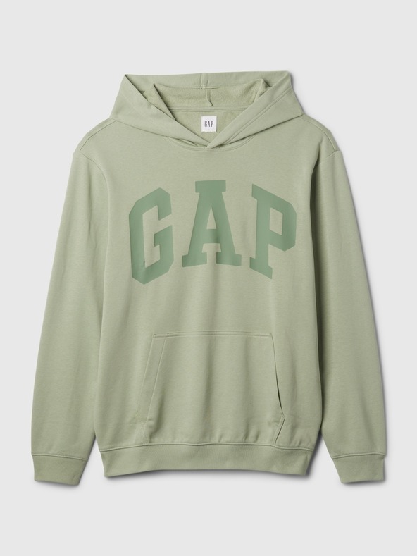 GAP Суитшърт с лого и качулка GAP