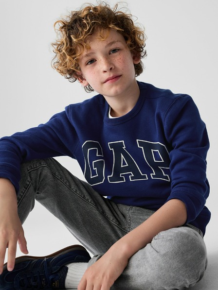 GAP Детски суитшърт с логото на GAP
