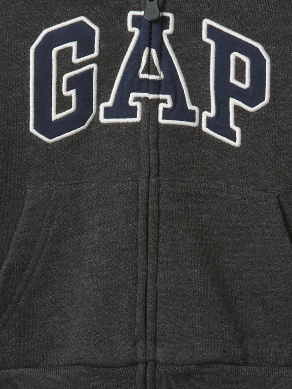 GAP Бебешки суитшърт с логото на GAP