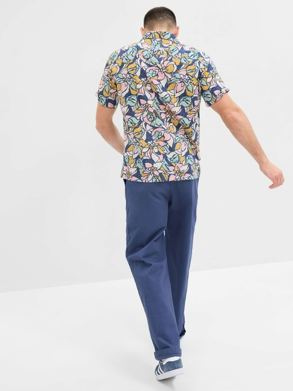 GAP Ленена щампована риза GAP