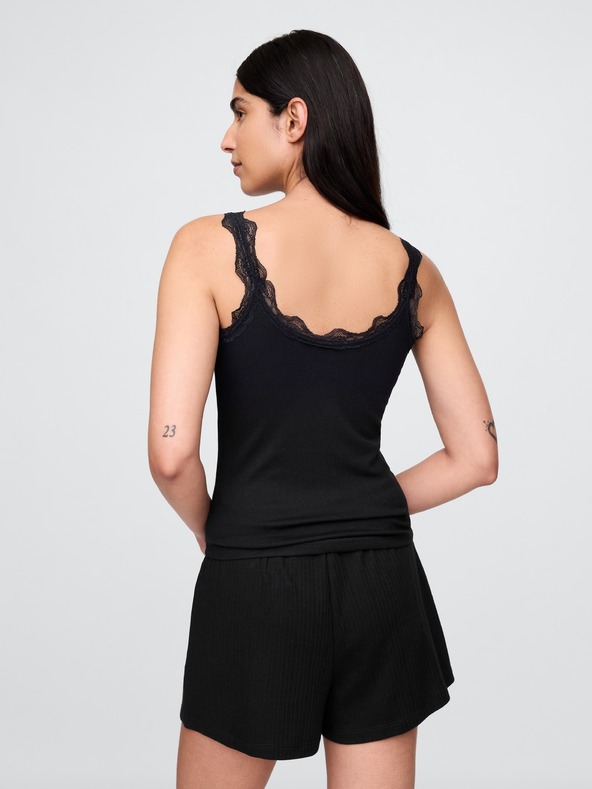 GAP Пижамен топ с дантела GAP