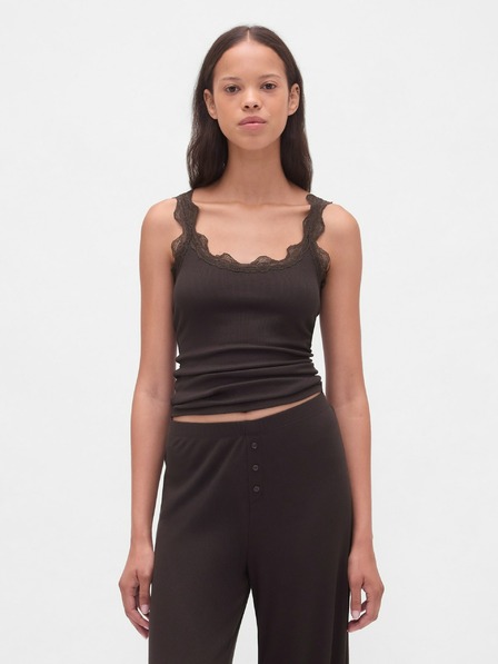 GAP Пижамен топ с дантела GAP