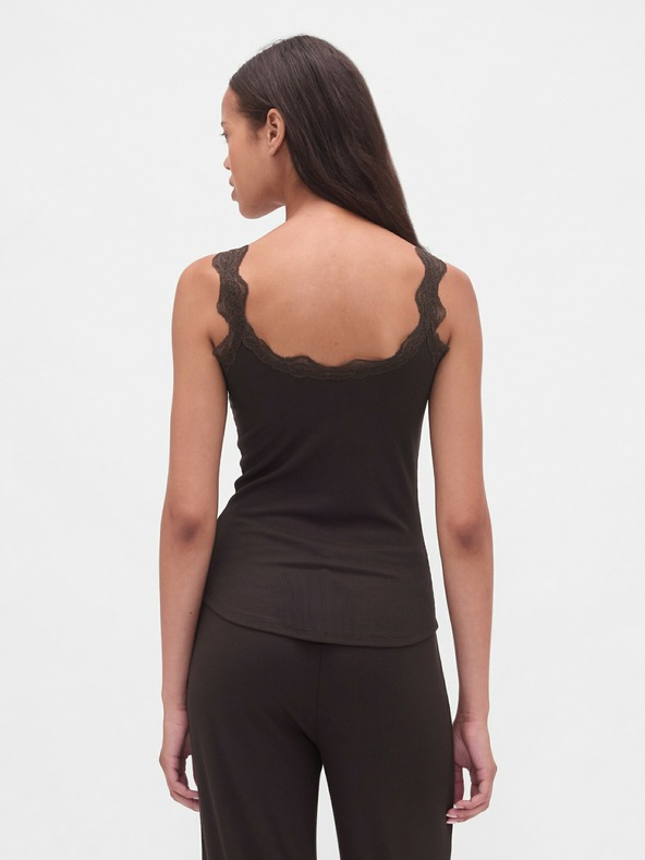 GAP Пижамен топ с дантела GAP