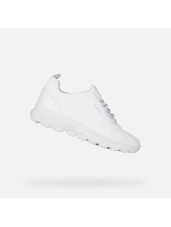 Geox Бели дамски маратонки Geox Spherica