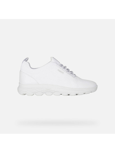 Geox Бели дамски маратонки Geox Spherica