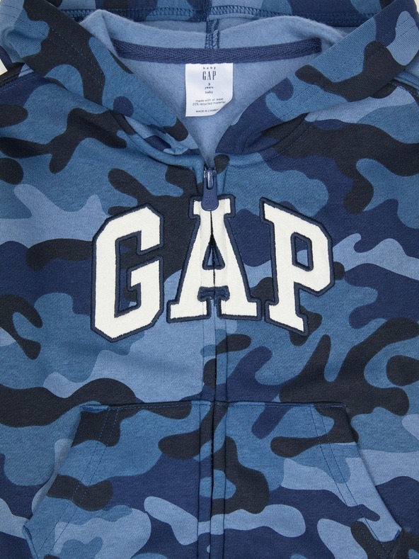 GAP Бебешки суитшърт с логото на GAP