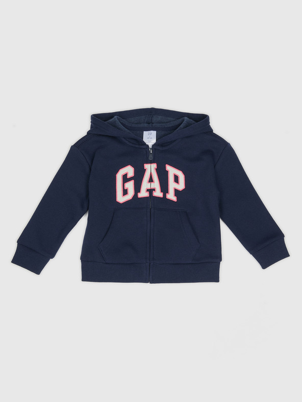 GAP Бебешки суитшърт с логото на GAP
