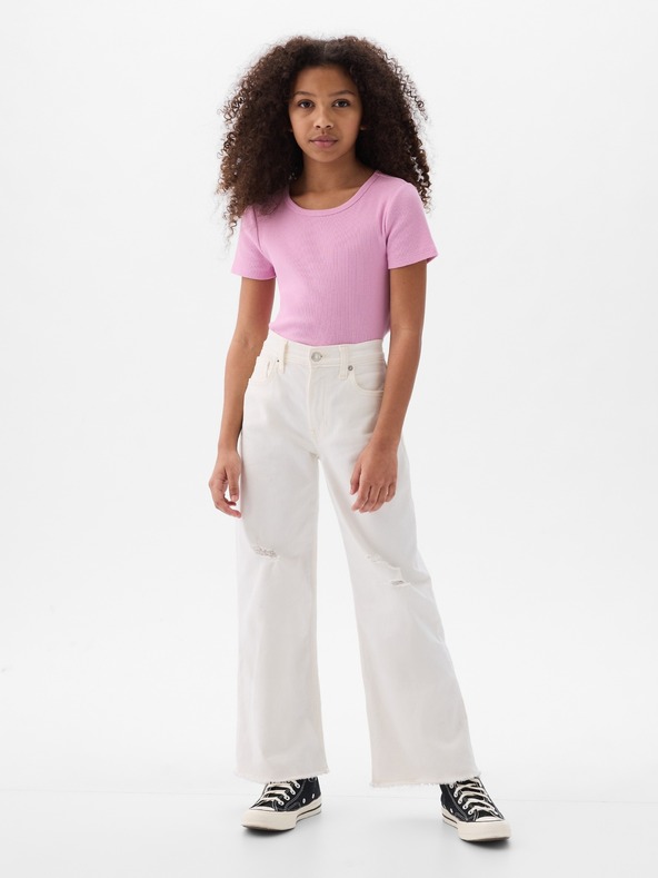 GAP Бебешка памучна тениска GAP