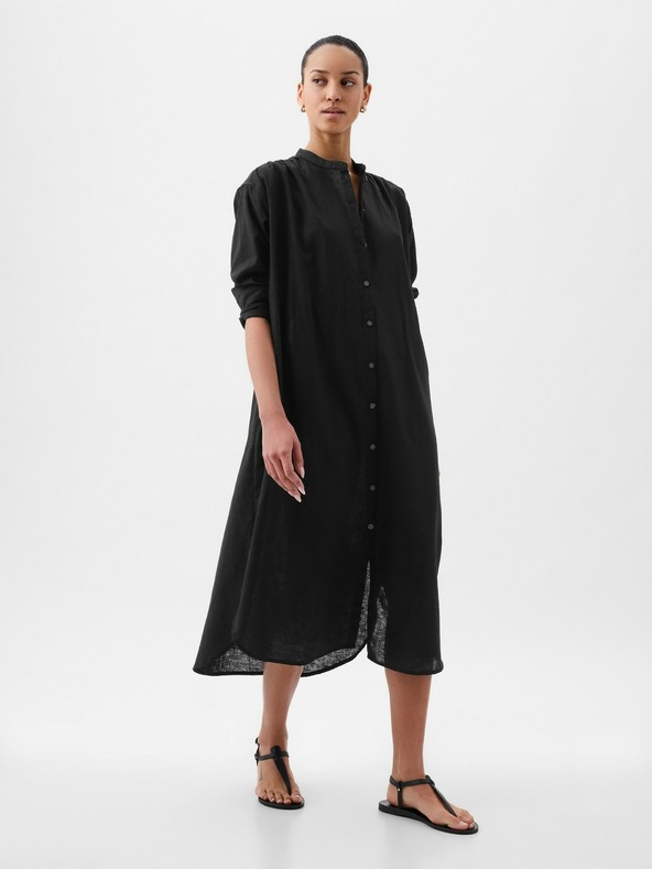 GAP Ленена oversize риза-рокля GAP