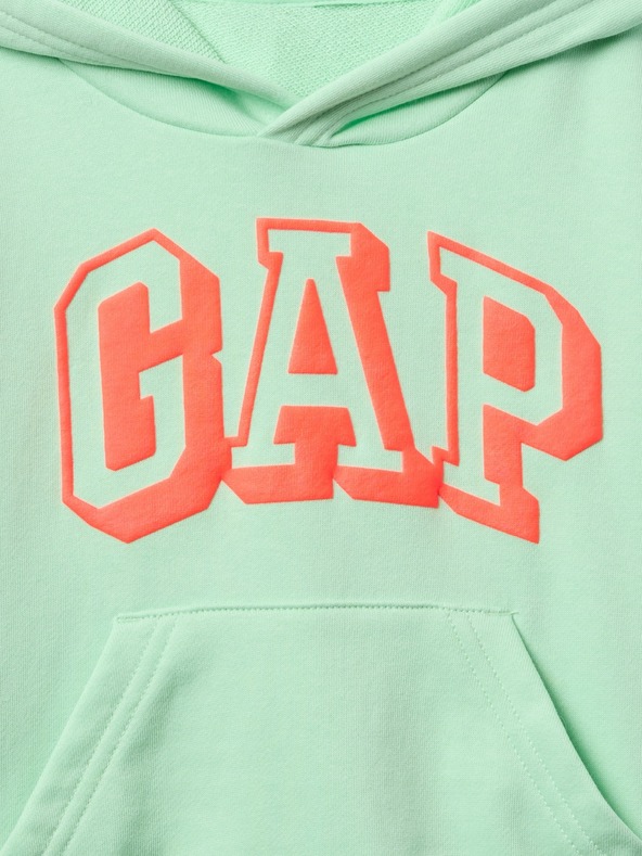GAP Бебешки суитшърт с логото на GAP