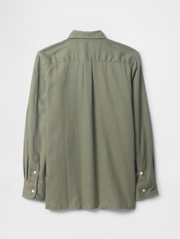 GAP Бебешка ленена риза GAP