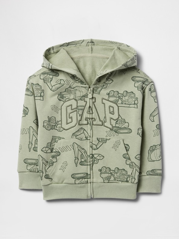 GAP Бебешки суитшърт с логото на GAP