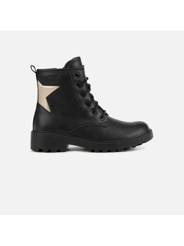 Geox Черни детски анкъл обувки Geox Casey
