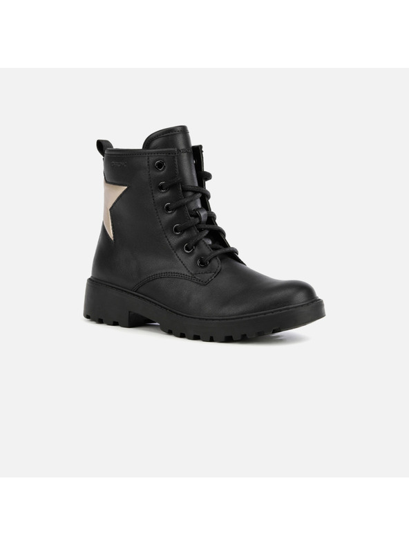 Geox Черни детски анкъл обувки Geox Casey