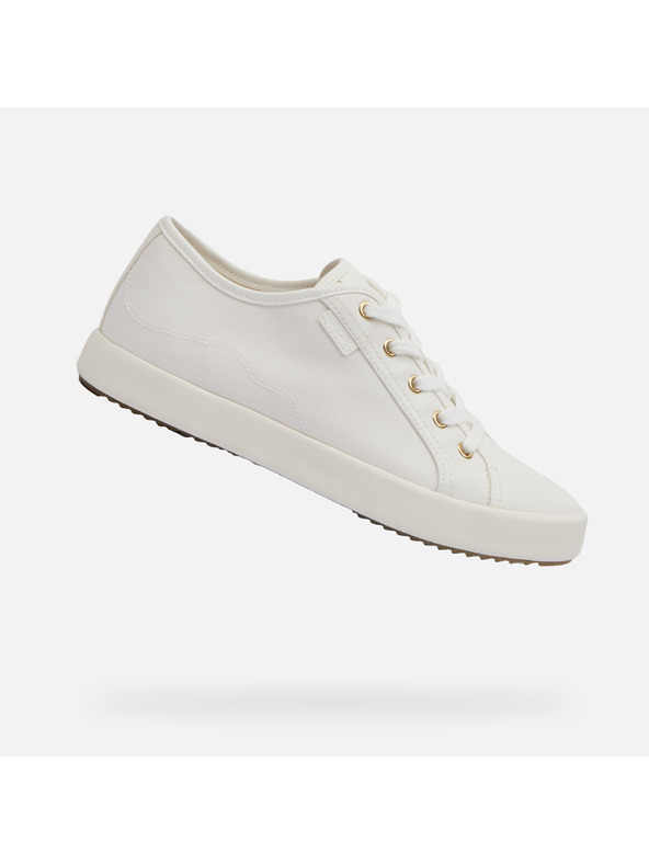 Geox Бели дамски маратонки Geox Blomiee