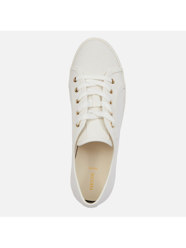 Geox Бели дамски маратонки Geox Blomiee