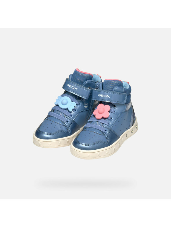 Geox Сини маратонки Geox Skylin за момичета