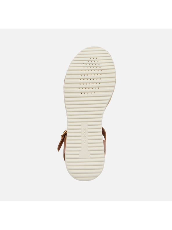 Geox Кафяви дамски сандали Geox Eolie