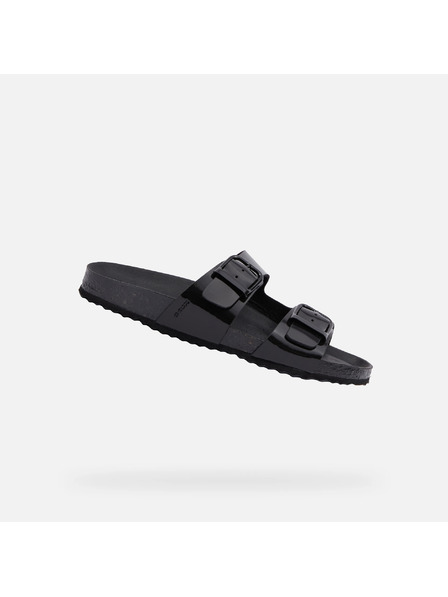 Geox Черни дамски чехли Geox Brionia R